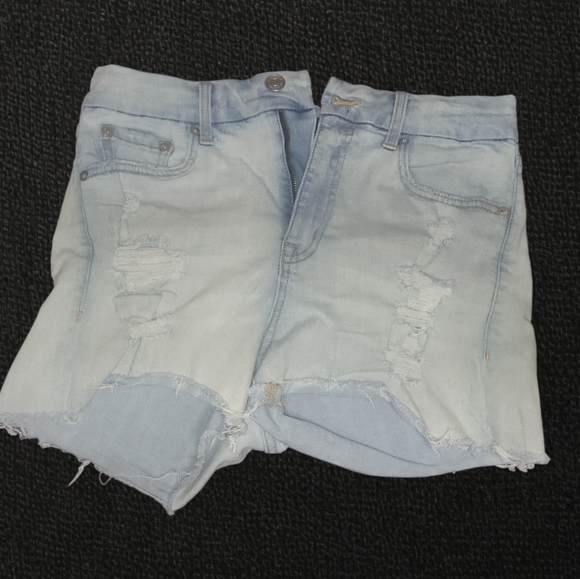 Three Pairs of Size 12 Shorts Raw Hem Scoop, Mossimo, Aero - Picture 3 of 10